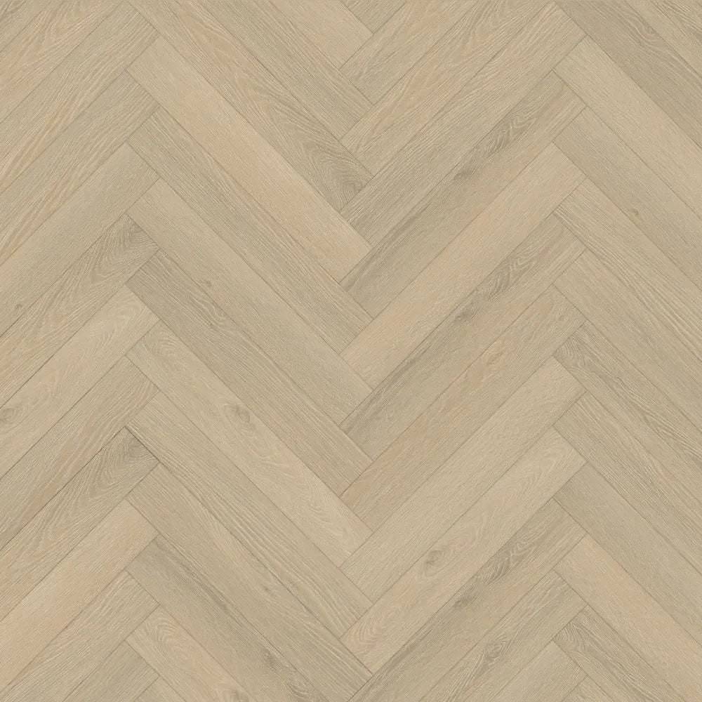 Fusion Herringbone 12mm - Denver Oak