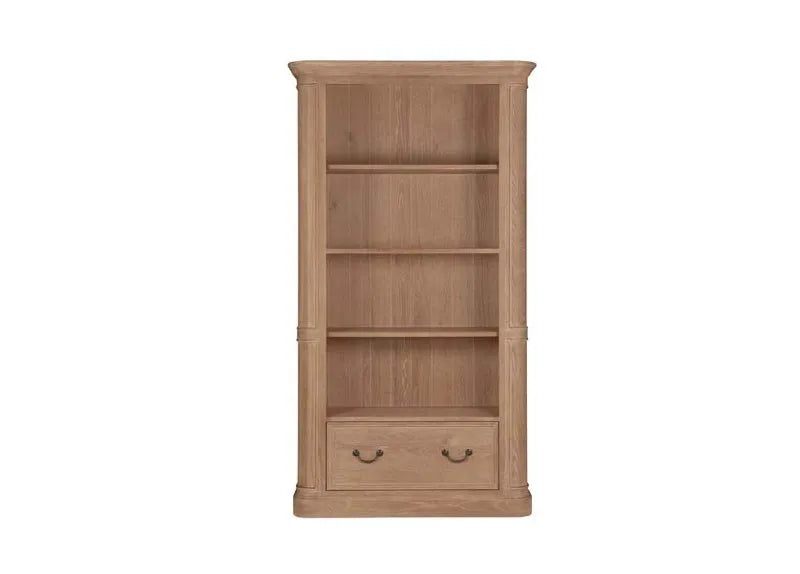 Antibes Tall Oak Bookcase