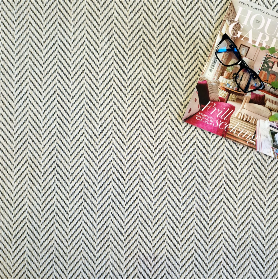 Flatweave Classic Fine Herringbone Carpet