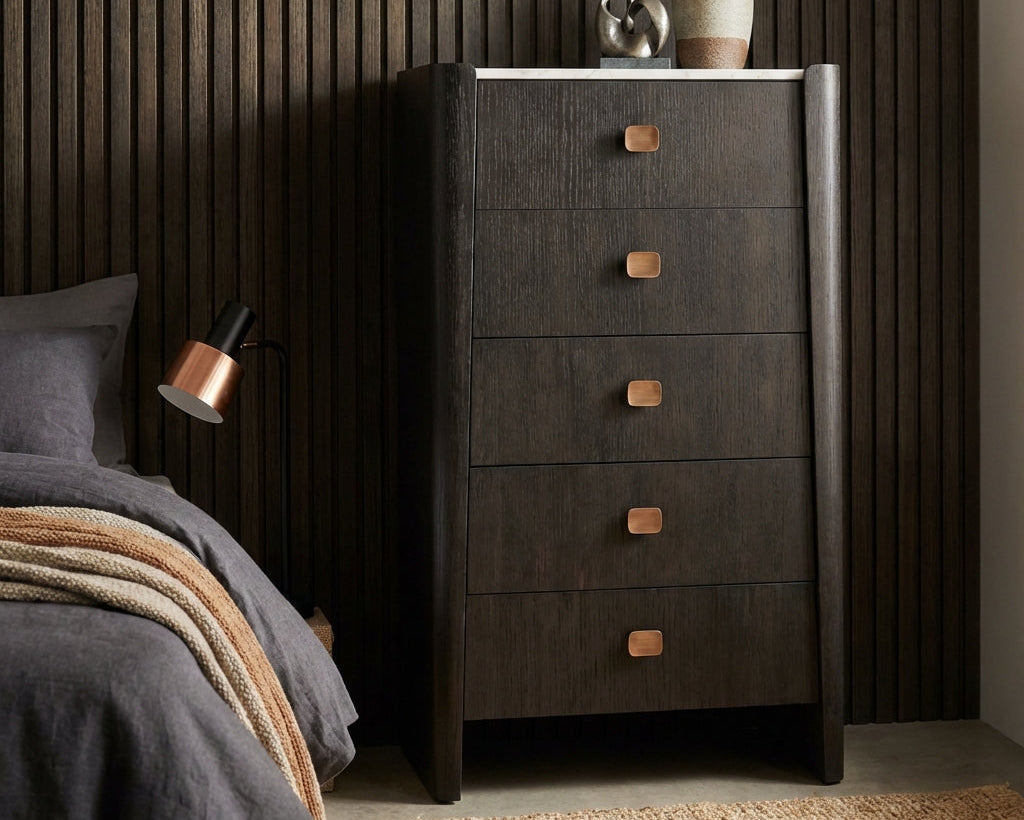 Rhodes - 5 Drawer Tall Chest
