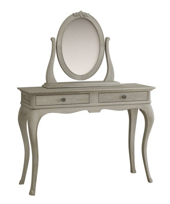 Arles Gallery Mirror – Aged Oak Finish