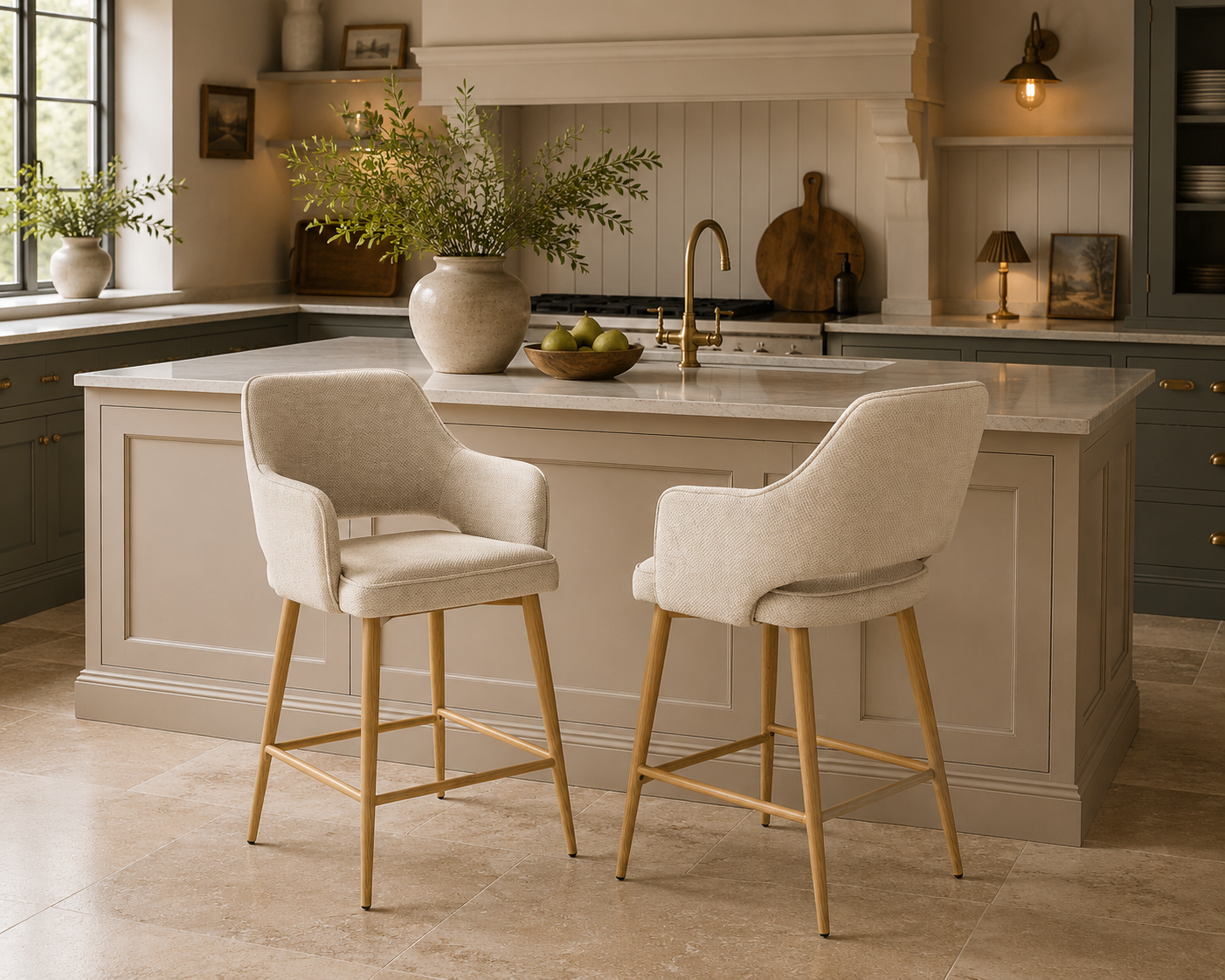 Eden Counter Chairs (Set of 2) - Natural