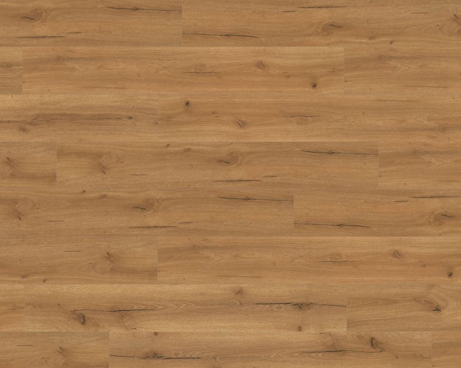 Ranch Oak Plank SPC Flooring showing natural oak grain and warm tones
