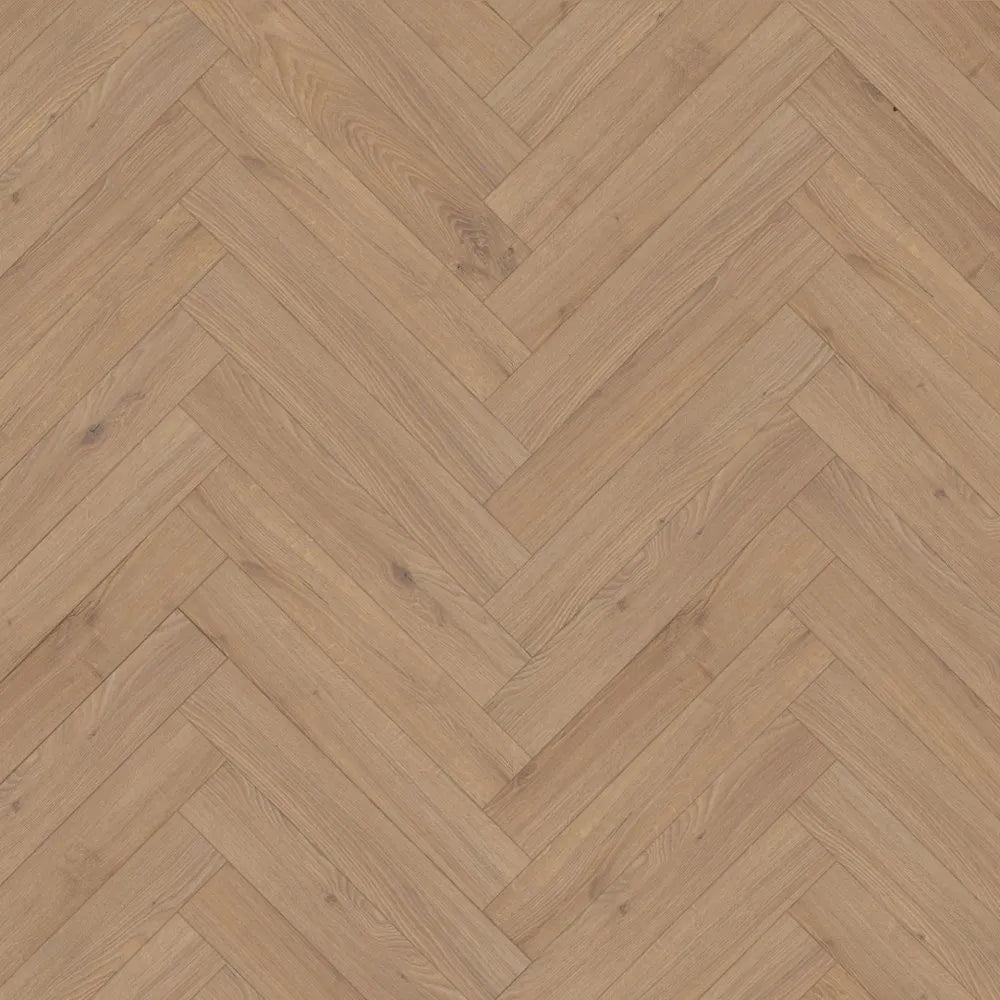Fusion Herringbone 12mm - Oregon Oak