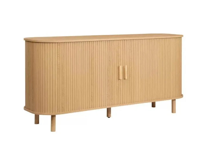 Axel Fluted 2 Door Sideboard - Oak