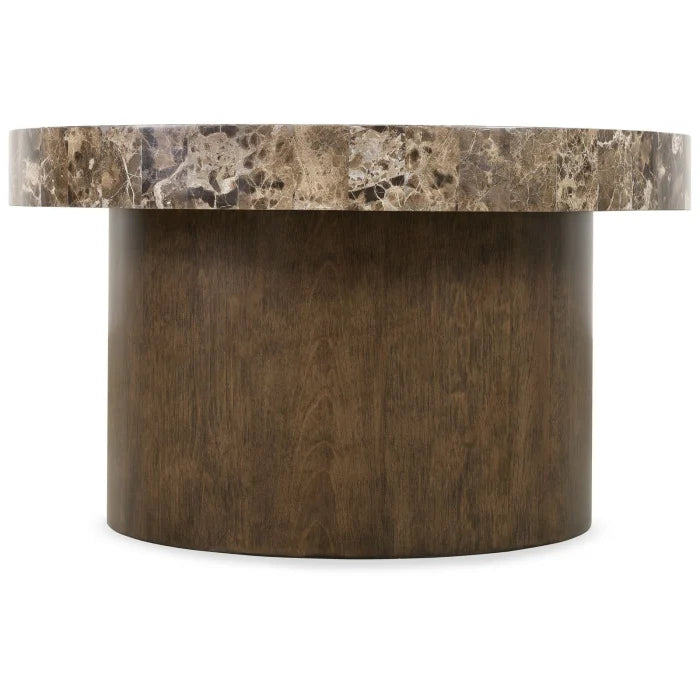 Amelia Round Dark Stone Coffee Table