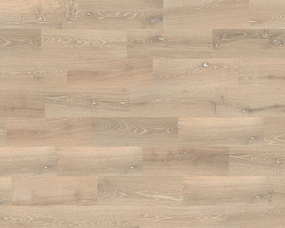 Close-up of a wooden floor with a brown and beige color scheme
