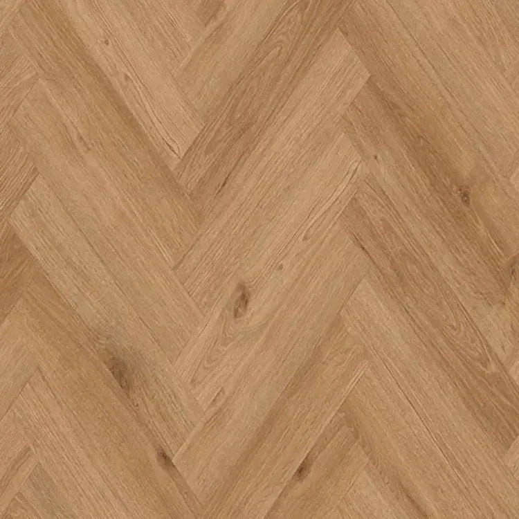Manor Herringbone 8mm - Oak Light Brown