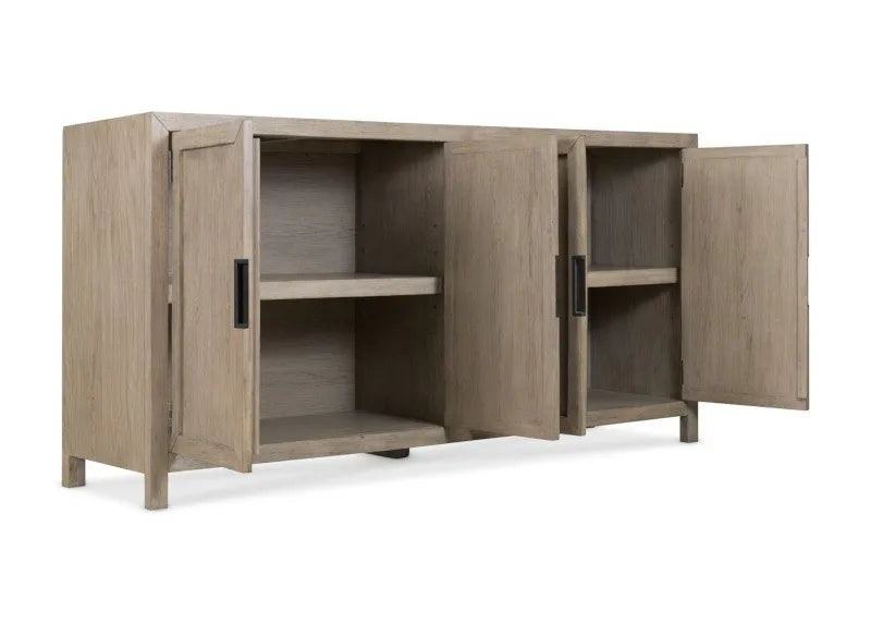 Tiffany Greige Large 4 Door Sideboard