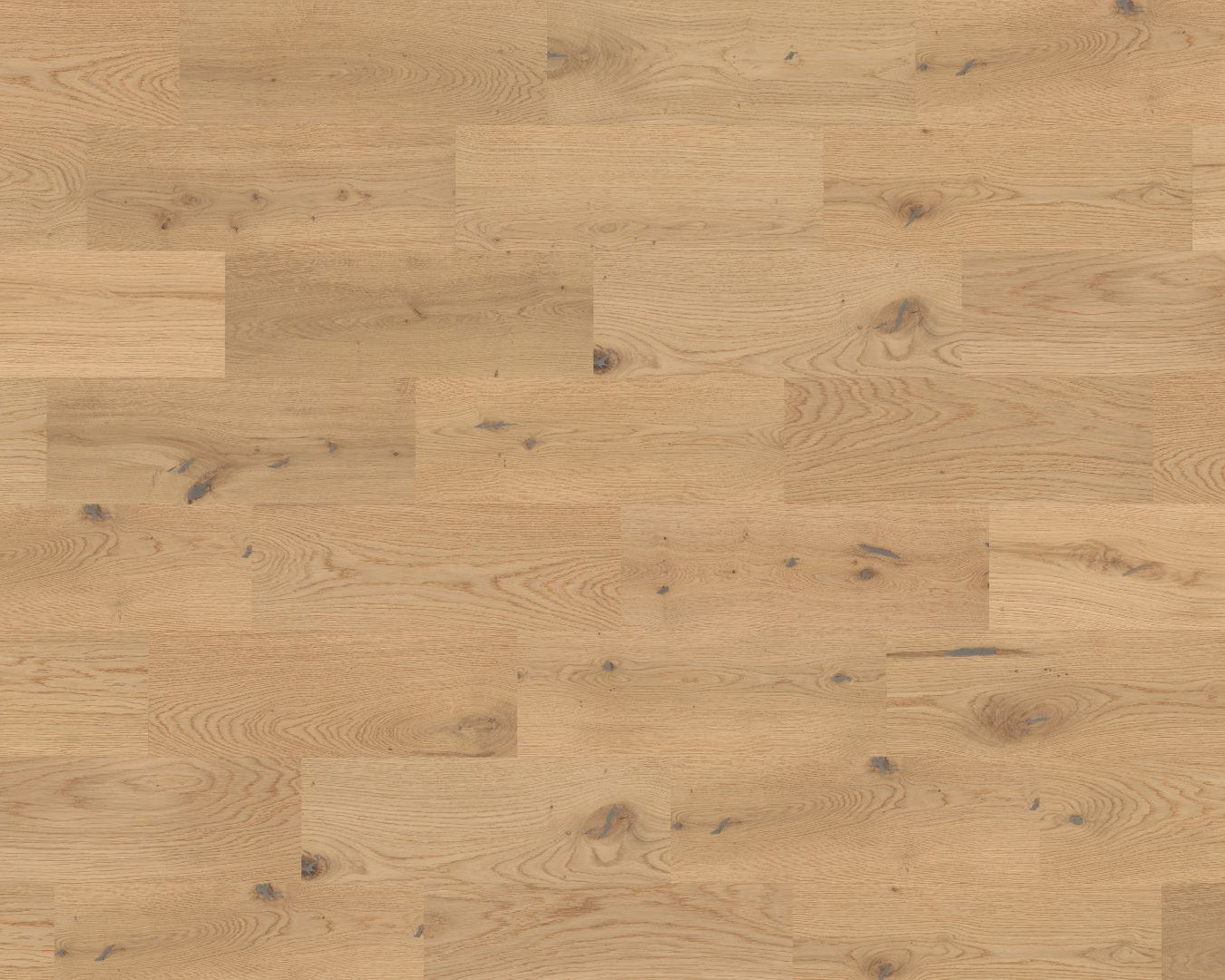 Wooden flooring with a natural finish