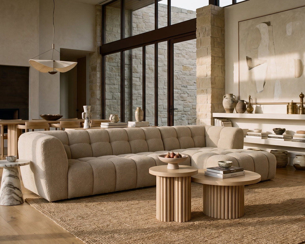 Elio Large Chaise Sofa