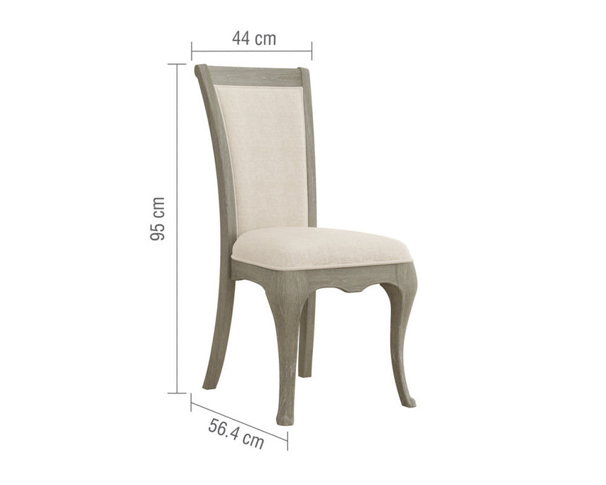Arles Bedroom Chair – Aged Oak Finish