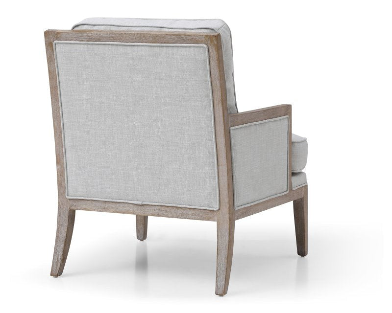 Beatrice Accent Chair - Natural Linen
