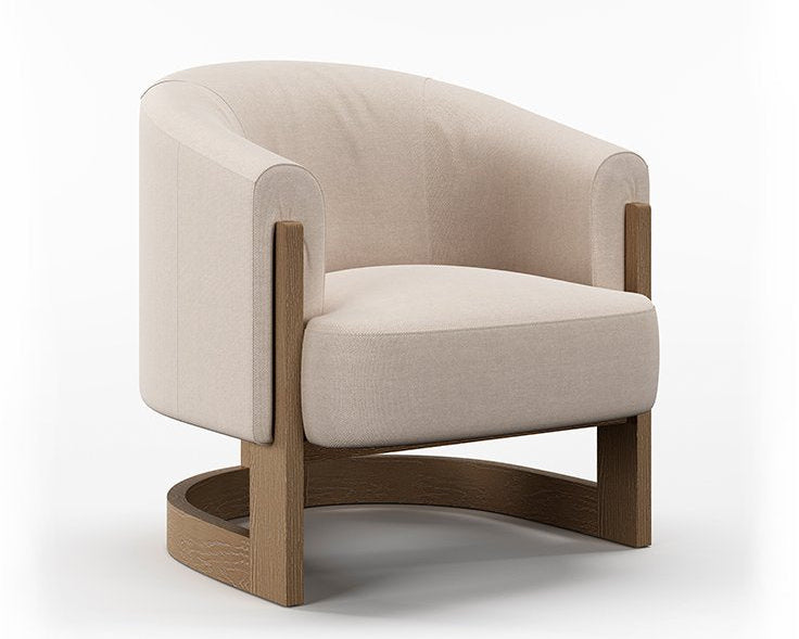 Lennox Accent Chair - Natural Linen