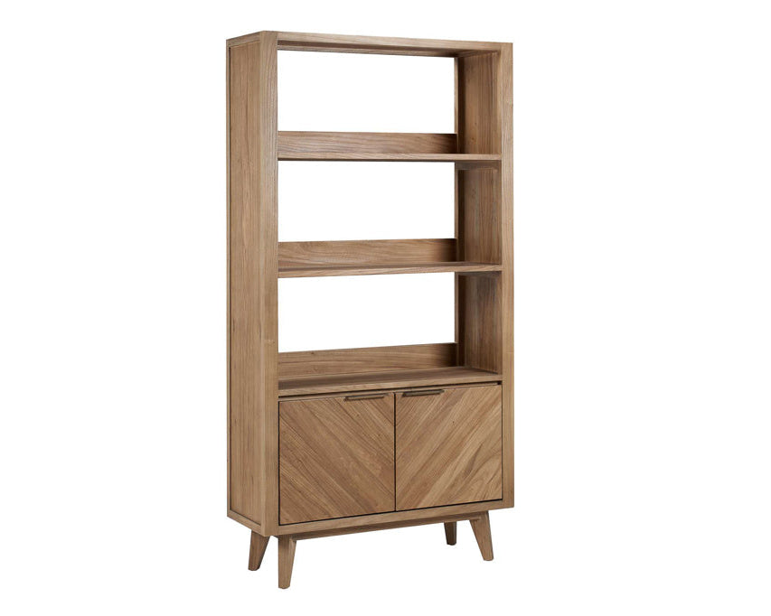 Sorrento Bookcase with Cupboard