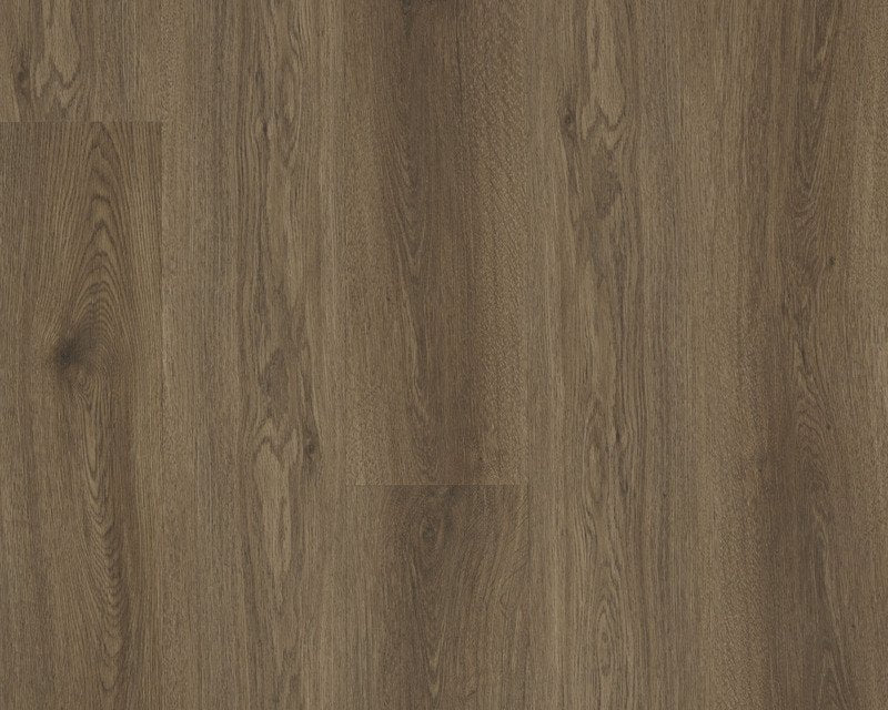 Brown wood-look flooring planks with realistic grain patterns and natural tonal variation.