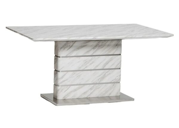 Allure Marble Effect Dining Table - 1.6m to buy online with UK and Ireland delivery