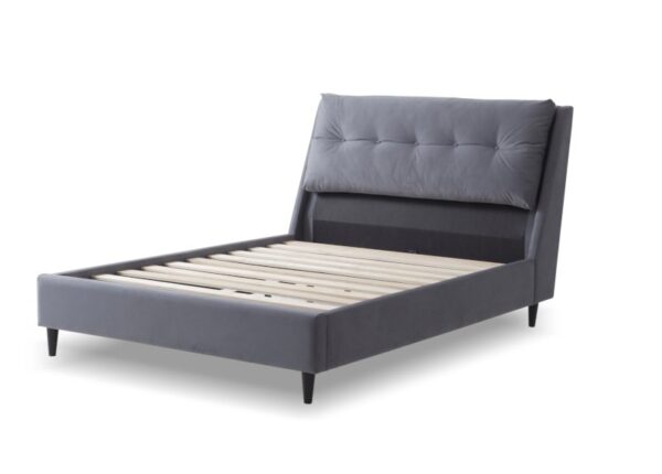 Ava Double Bed Frame in Grey Fabric to buy online or in our Newry showroom