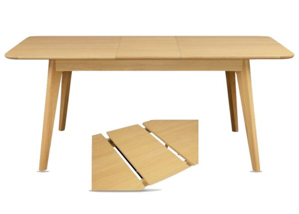 Carrington Oak Extending Dining Table 1.4m to 1.8m to buy online with UK and Ireland Delivery