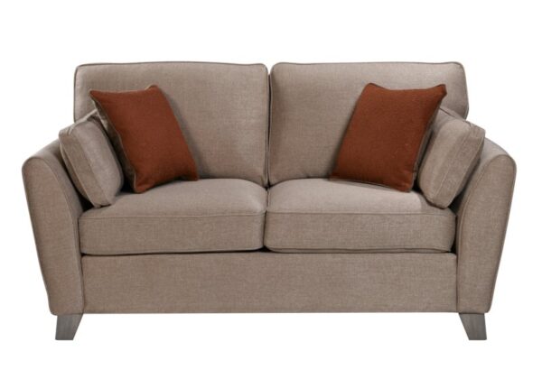 Cantrell 2 Seater Sofa upholstered in Biscuit Brown fabric to buy online UK and Ireland delivery or visit Urban Home Newry