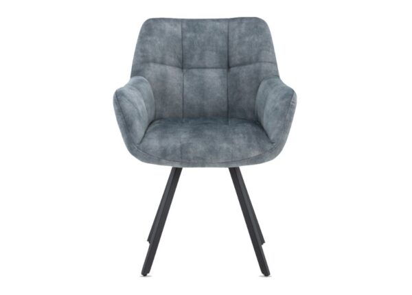 Jade Dining Chair in Stone Blue Upholstered Fabric to buy online UK & Ireland delivery or visit The Urban Company Newry