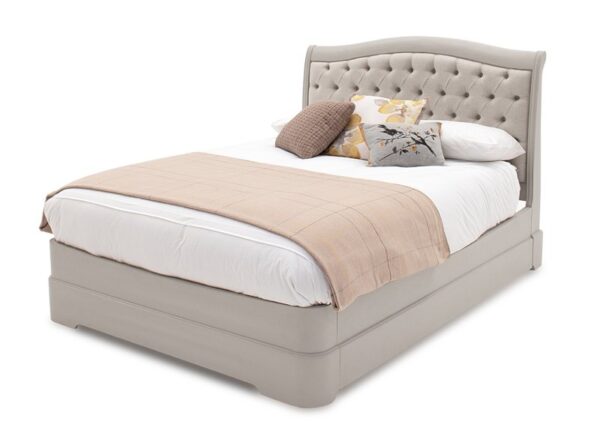 Mabel Double Bed Frame in Taupe colour finish to buy online UK & Ireland delivery or visit The Urban Company Newry