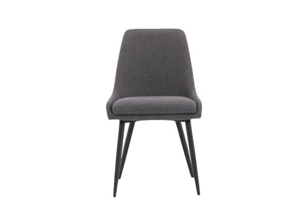 Noah Dining Chair in Grey Upholstered Fabric to buy online UK & Ireland delivery or visit The Urban Company Newry