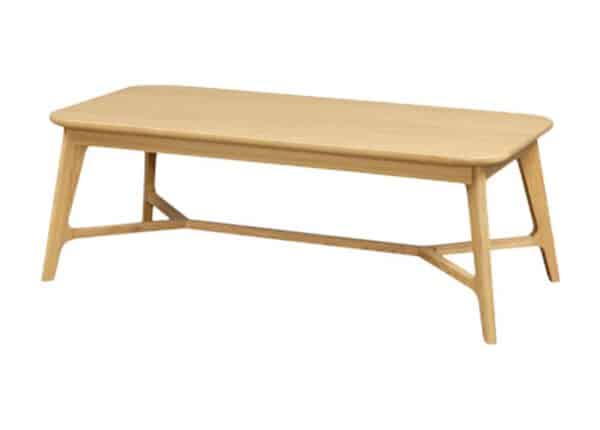 Carrington Coffee Table Modern Oak Design to buy online UK and Ireland delivery or visit Urban Home Newry - angle profile