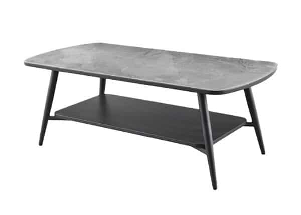 Cassino Coffee Table Glass Top Black leg Frame to buy online UK and Ireland delivery or visit Urban Home Newry