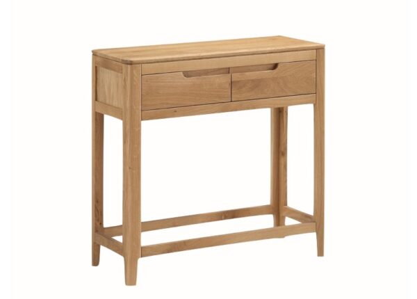 Dunmore Console Table Solid Oak to buy online UK and Ireland delivery or visit Urban Home Newry