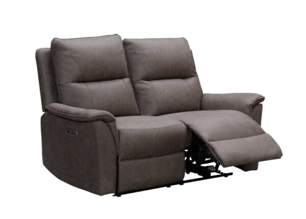 Kansas Electric 2 Seater Recliner Sofa in Taupe Upholstery to buy online UK and Ireland delivery or visit The Urban Company Newry