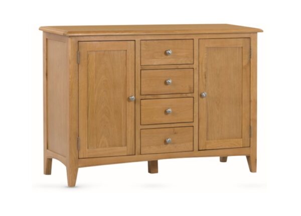 Kilkenny 4 Drawer Sideboard Solid Oak to buy online UK and Ireland delivery or visit The Urban Company Newry