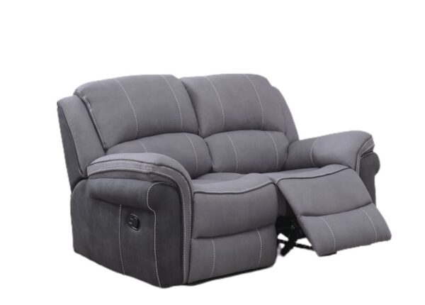 Kingston 2 Seater Recliner Sofa Grey Fusion Upholstery to buy online UK and Ireland delivery or visit The Urban Company Newry