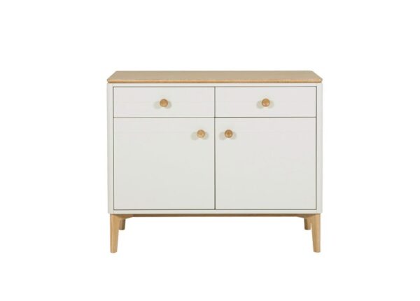 Marlow 2 Door Sideboard White Oak to buy online UK and Ireland delivery or visit The Urban Company Newry