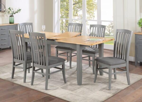 Rossmore Extending Dining Set 1.6m table plus 4 Chairs to buy online UK and Ireland delivery or visit Urban Home Newry