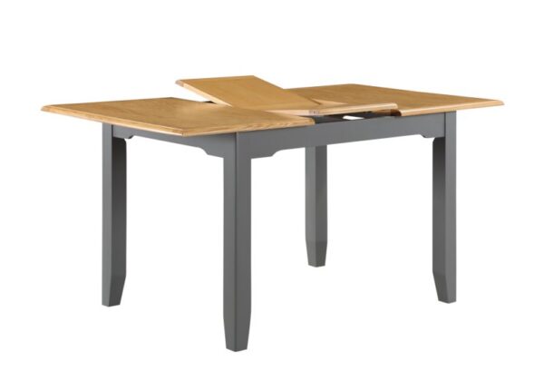 Rossmore Extending Dining Table 1.2m to buy online UK and Ireland delivery or visit The Urban Company Newry - butterfly extension