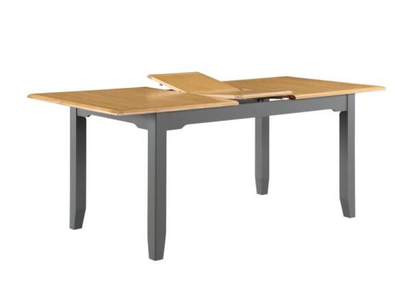 Rossmore Extending Dining Table 1.6m to buy online UK and Ireland delivery or visit The Urban Company Newry - butterfly extension