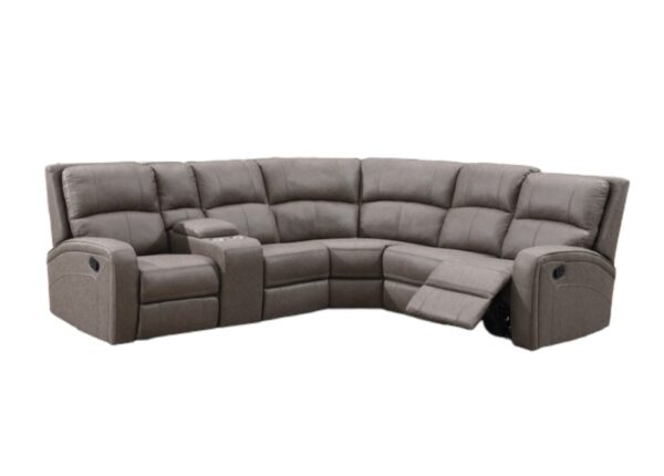 Silverton Recliner Corner Sofa Taupe Upholstery to buy online UK and Ireland delivery or visit The Urban Company Newry