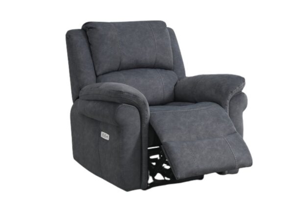 Wentworth Electric 1 Seater Recliner Armchair Grey Fabric Upholstery to buy online UK and Ireland delivery or visit The Urban Company Newry