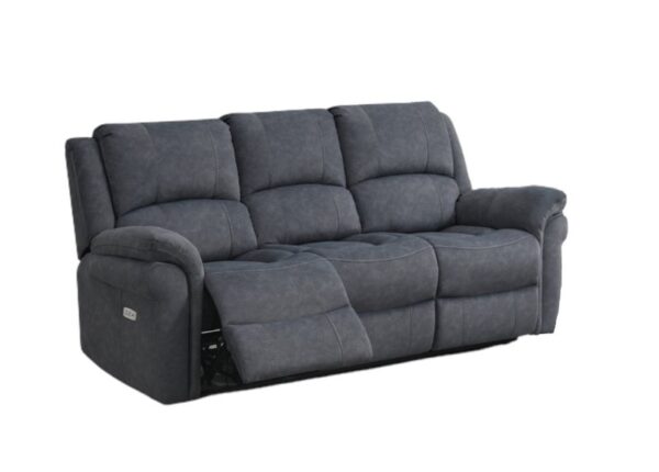 Wentworth Electric 3 Seater Recliner Sofa Grey Fabric Upholstery to buy online UK and Ireland delivery or visit The Urban Company Newry