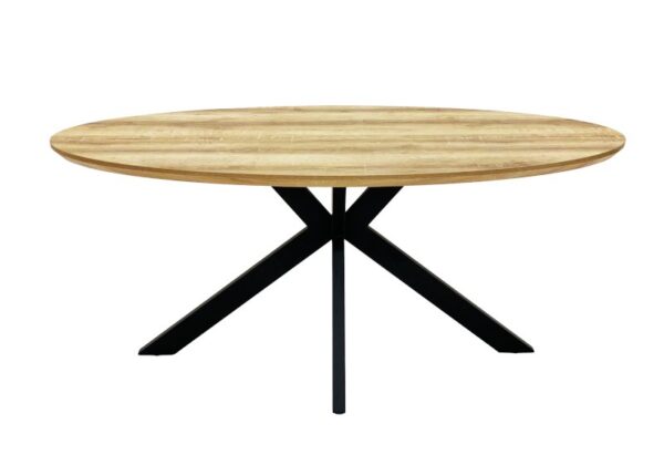 Manhattan Oval Dining Table Oak to buy online UK and Ireland delivery or visit The Urban Company Newry