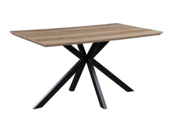 Manhattan Rectangle Dining Table Oak Fixed to buy online UK and Ireland delivery or visit The Urban Company Newry