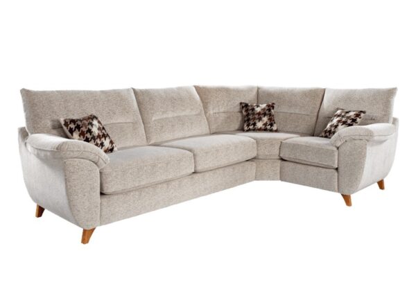 Billie 2 +1 Corner Sofa Fabric Upholstery to buy online UK and Ireland delivery or visit Urban Home Newry