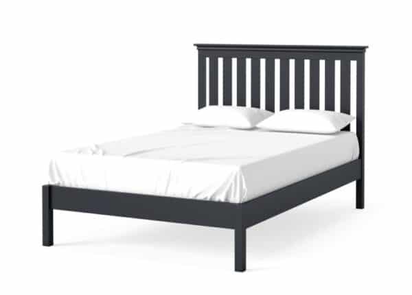 Bordeaux Double Bed Frame Charcoal Painted Pine at The Urban Company Newry