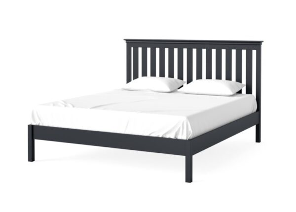 Bordeaux Super King Size Bed Frame Charcoal Painted Pine at Urban Home Newry