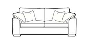 Dexter Collection Extra Large Sofa at Urban Home Newry - 2