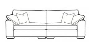 Dexter Collection Grand Split Sofa at Urban Home Newry