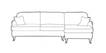 Sloane Collection Corner Chaise Sofa by Westbridge at Urban Home Newry new