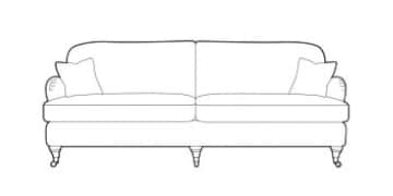 Sloane Collection Extra Large Sofa by Westbridge at Urban Home Newry- new