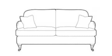 Sloane Collection Medium Sofa by Westbridge at Urban Home Newry